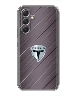 Чохол для TECNO Camon 50 з картинкою «Металева текстура Tesla» Чохол для TECNO Camon 50 з картинкою «Металева текстура Tesla»