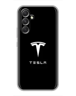 Чохол для TECNO Camon 50 з картинкою «Tesla White Logo» Чохол для TECNO Camon 50 з картинкою «Tesla White Logo»