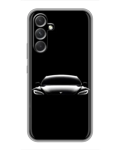 Чохол для TECNO Camon 50 з картинкою «Фари Tesla Night» Чохол для TECNO Camon 50 з картинкою «Фари Tesla Night»