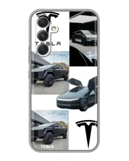 Чохол для TECNO Camon 50 з картинкою «Колаж Cybertruck Tesla» Чохол для TECNO Camon 50 з картинкою «Колаж Cybertruck Tesla»