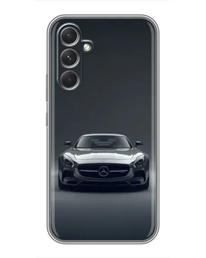 Чохол для TECNO Camon 50 з картинкою «Mercedes на чорному»
