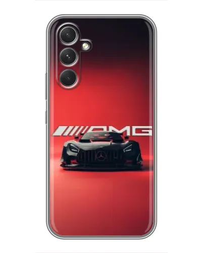 Чохол для TECNO Camon 50 з картинкою «Mercedes AMG — червона лінія»