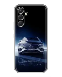 Чехол для TECNO Camon 50 с картинкой «Ночной Mercedes EQ» Чехол для TECNO Camon 50 с картинкой «Ночной Mercedes EQ»