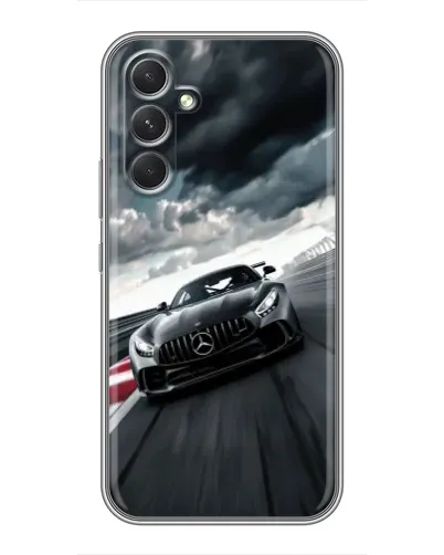 Чохол для TECNO Camon 50 з картинкою «Гоночний Mercedes AMG»