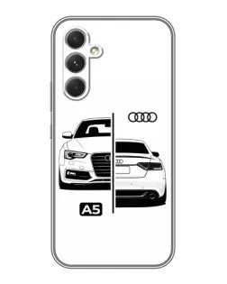 Чохол для TECNO Camon 50 з картинкою «Audi — контрастний дизайн»