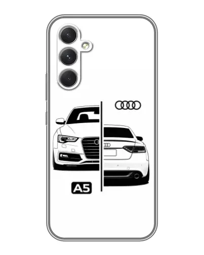 Чохол для TECNO Camon 50 з картинкою «Audi — контрастний дизайн» Чохол для TECNO Camon 50 з картинкою «Audi — контрастний дизайн»