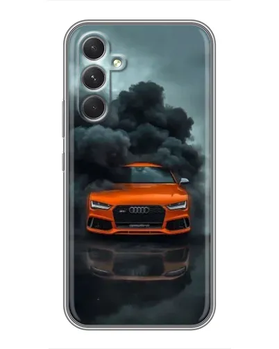 Чохол для TECNO Camon 50 з картинкою «Audi у хмарах диму» Чохол для TECNO Camon 50 з картинкою «Audi у хмарах диму»