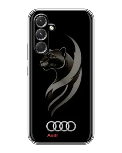 Чохол для TECNO Camon 50 з картинкою «Графіка — пантера та Audi» Чохол для TECNO Camon 50 з картинкою «Графіка — пантера та Audi»