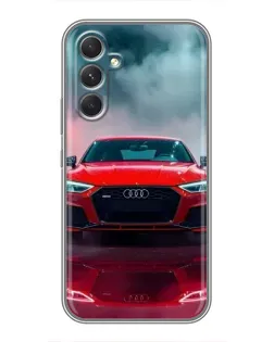 Чохол для TECNO Camon 50 з картинкою «Audi RS — червоний стиль»
