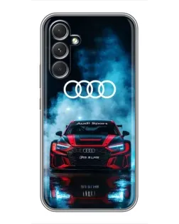 Чохол для TECNO Camon 50 з картинкою «Audi Sport — неон»