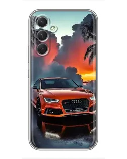 Чохол для TECNO Camon 50 з картинкою «Audi — захід сонця»