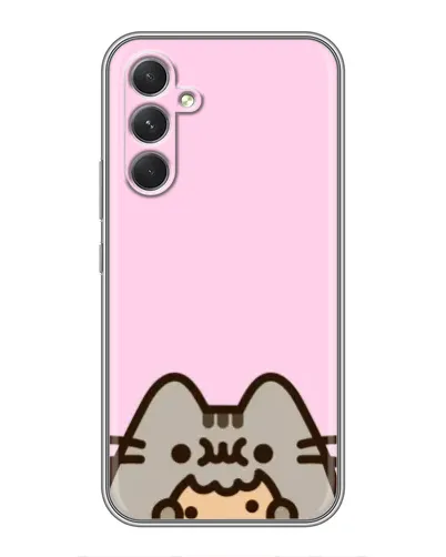 Чохол для TECNO Camon 50 з картинкою «Pusheen та печиво» Чохол для TECNO Camon 50 з картинкою «Pusheen та печиво»