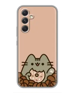 Чохол для TECNO Camon 50 з картинкою «Кавовий Пушин» Чохол для TECNO Camon 50 з картинкою «Кавовий Пушин»