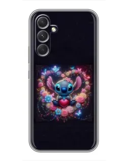 Чохол для TECNO Camon 50 з картинкою «Stitch у квітах» Чохол для TECNO Camon 50 з картинкою «Stitch у квітах»