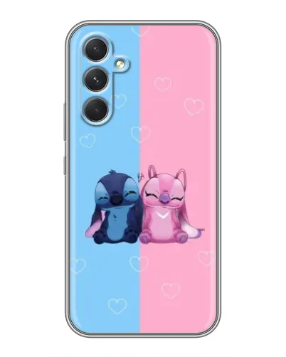 Чохол для TECNO Camon 50 з картинкою «Stitch та Angel Love» Чохол для TECNO Camon 50 з картинкою «Stitch та Angel Love»