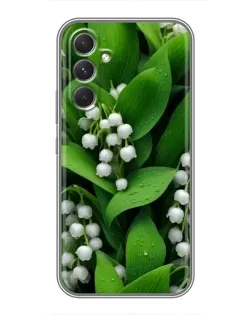Чохол для TECNO Camon 50 з картинкою «Конвалії в зелені»