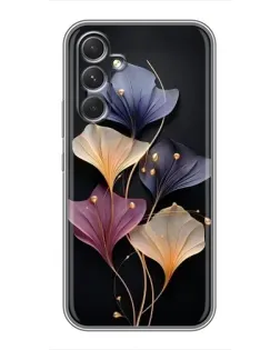 Чохол для TECNO Camon 50 з картинкою «Лілові квіти грації»