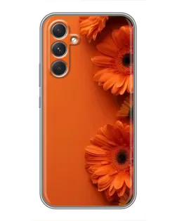 Чохол для TECNO Camon 50 з картинкою «Помаранчеві гербери»
