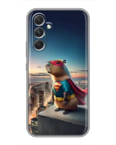 Чохол для TECNO Camon 50 з картинкою «Капі-мен супергерой» Чохол для TECNO Camon 50 з картинкою «Капі-мен супергерой»