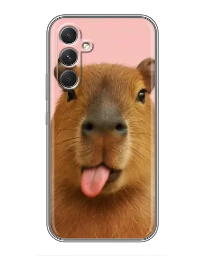 Чохол для TECNO Camon 50 з картинкою «Капібара з язиком» Чохол для TECNO Camon 50 з картинкою «Капібара з язиком»