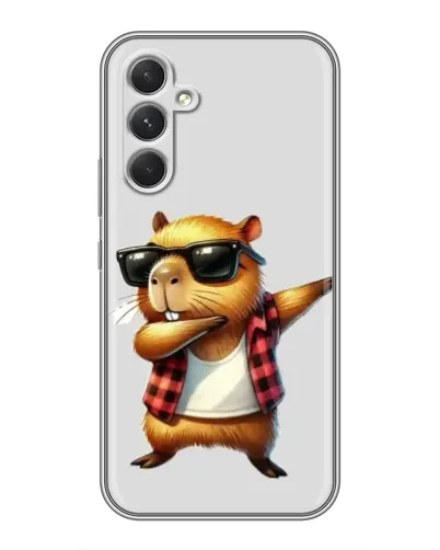 Чохол для TECNO Camon 50 з картинкою «Капібара репер даб» Чохол для TECNO Camon 50 з картинкою «Капібара репер даб»