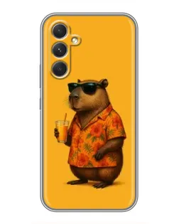 Чохол для TECNO Camon 50 з картинкою «Капібара на відпочинку»