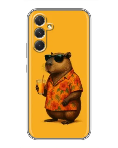 Чохол для TECNO Camon 50 з картинкою «Капібара на відпочинку» Чохол для TECNO Camon 50 з картинкою «Капібара на відпочинку»