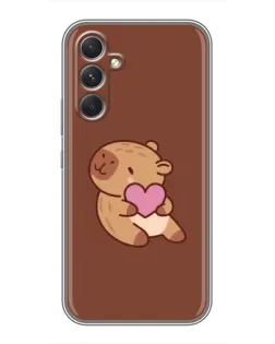 Чохол для TECNO Camon 50 з картинкою «Капібара з серцем»