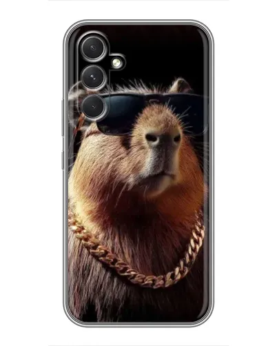 Чохол для TECNO Camon 50 з картинкою «Капібара золотий ланцюг» Чохол для TECNO Camon 50 з картинкою «Капібара золотий ланцюг»