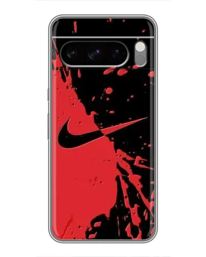 Чехол для TECNO Camon Air с картинкой «Красные брызги Nike» Чехол для TECNO Camon Air с картинкой «Красные брызги Nike»