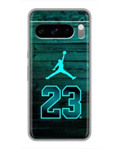Чохол для TECNO Camon Slim з картинкою «Jordan Cyan 23»