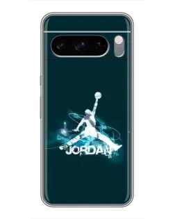 Чохол для TECNO Camon Slim з картинкою «Jordan Blue Fire»