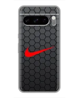 Чохол для TECNO Camon Slim з картинкою «Nike — карбонова сітка»