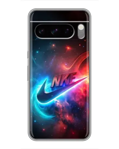 Чохол для TECNO Camon Slim з картинкою «Вогняний логотип Nike»