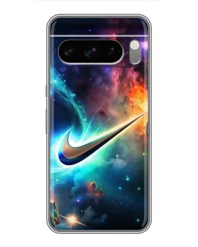 Чохол для TECNO Camon Slim з картинкою «Космічний Nike Swoosh»