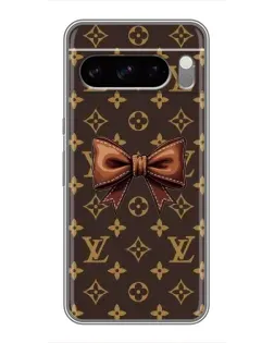 Чохол для TECNO Camon Slim з картинкою «LV з бантом»