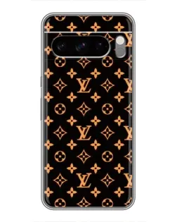 Чохол для TECNO Camon Slim з картинкою «Золота монограма LV»