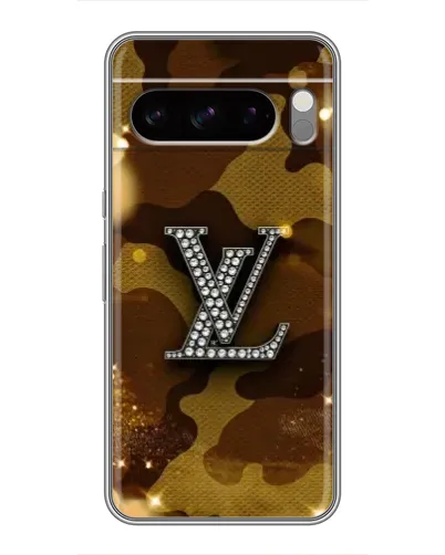 Чохол для TECNO Camon Slim з картинкою «Камуфляжний Louis Vuitton»