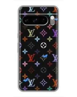 Чохол для TECNO Camon Slim з картинкою «Кольорова монограма LV»