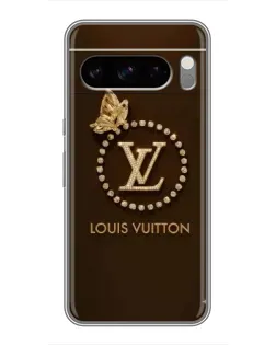 Чохол для TECNO Camon Slim з картинкою «LV — золота печатка»