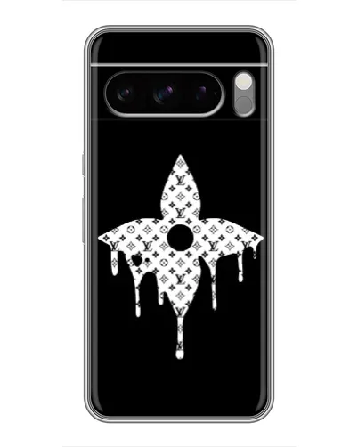 Чохол для TECNO Camon Slim з картинкою «Квіткова монограма»