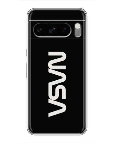 Чохол для TECNO Camon Slim з картинкою «NASA — вертикальний логотип»