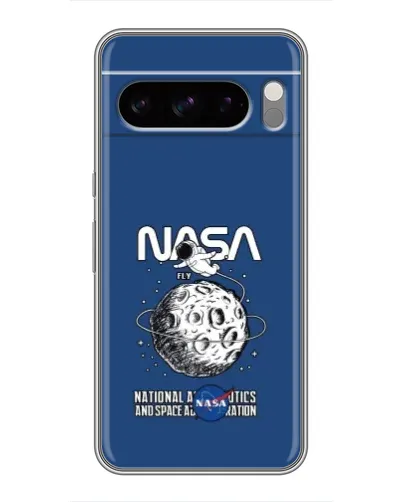 Чохол для TECNO Camon Slim з картинкою «NASA — місячна місія»