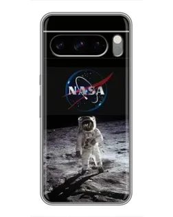 Чохол для TECNO Camon Slim з картинкою «Астронавт на Місяці»