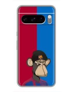 Чохол для TECNO Camon Slim з картинкою «Bored Ape — фанат Барси»