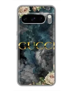 Чохол для TECNO Camon Slim з картинкою «Абстрактні квіти Gucci»