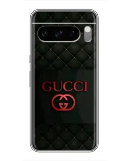 Чохол для TECNO Camon Slim з картинкою «Gucci — стьобаний чорний»