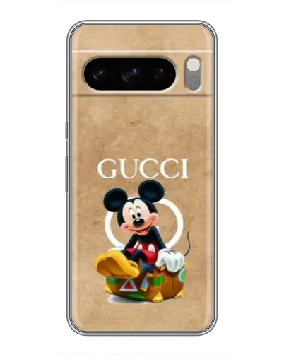 Чохол для TECNO Camon Slim з картинкою «Міккі Маус Gucci — крафт» Чохол для TECNO Camon Slim з картинкою «Міккі Маус Gucci — крафт»