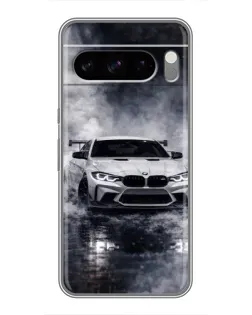 Чохол для TECNO Camon Slim з картинкою «BMW крізь туман»