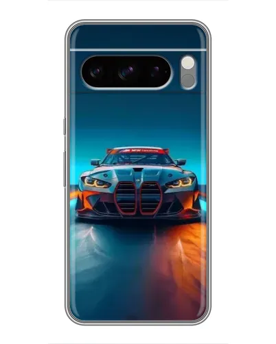 Чохол для TECNO Camon Slim з картинкою «BMW — вогні неону» Чохол для TECNO Camon Slim з картинкою «BMW — вогні неону»